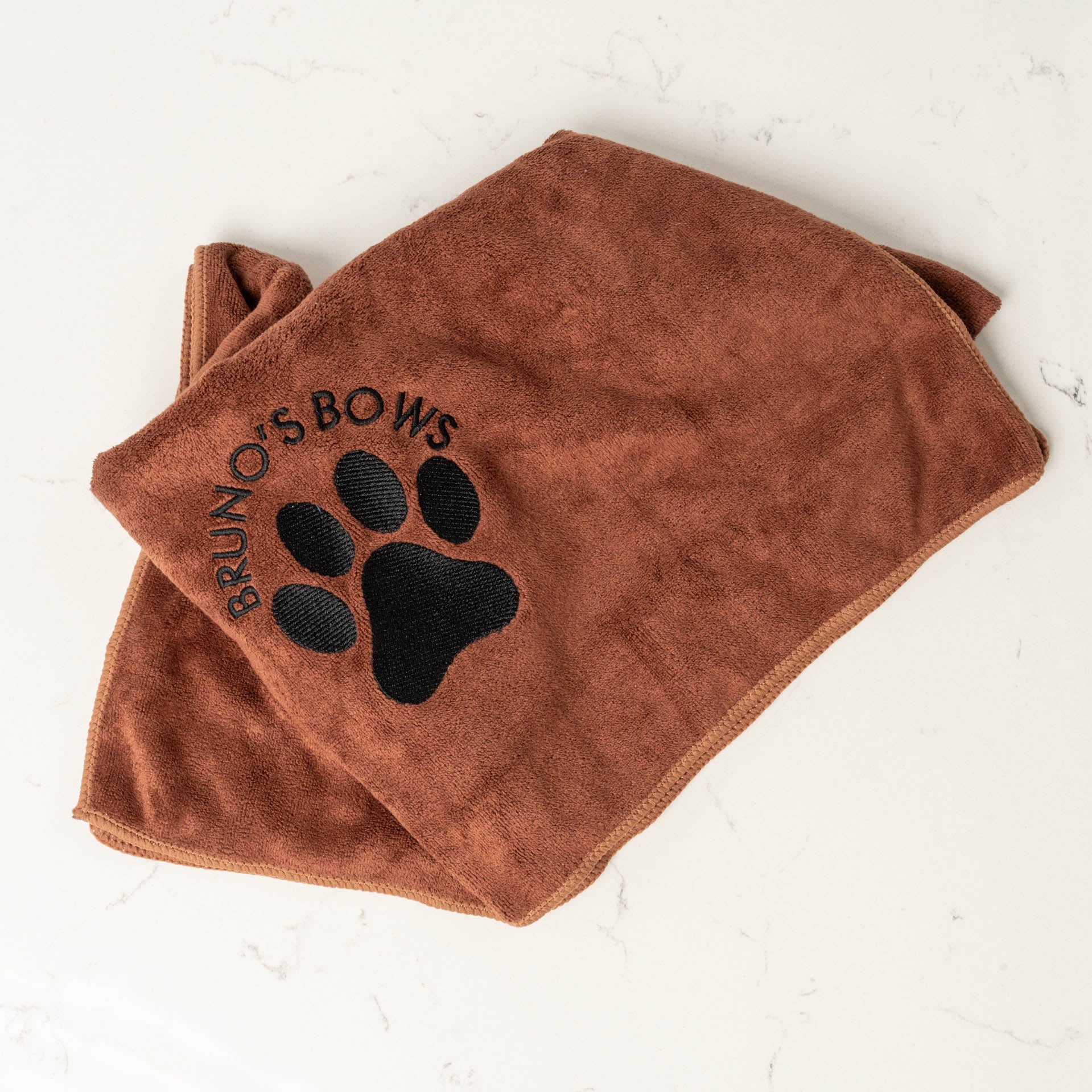 Bruno’s Bows Signature Dog Towel - Image 3